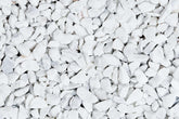 White Carrara Marble Chips 9/12mm 25kg Bag
